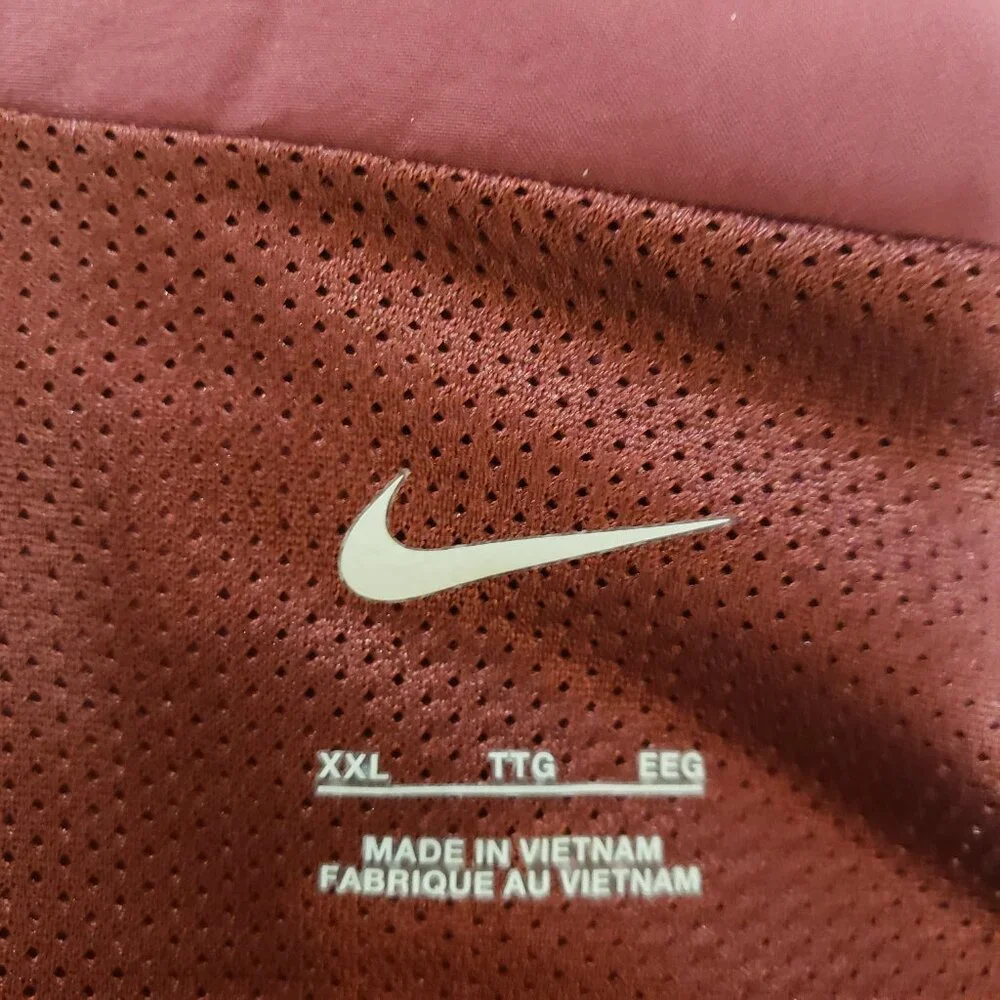 Virginia Tech Hokies Nike Full-Zip Men's Jacket 2XL Expandable Sides NWOT‎